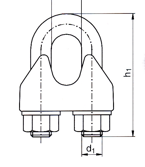 Abmessungen_NIRO_Drahtseilklemme